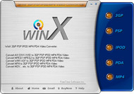 WinX IPOD 3GP PSP PDA MP4 Video Converter1 screenshot